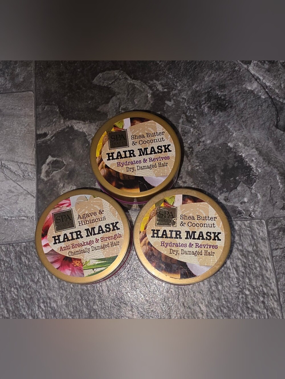 3 x Assorted Spa Luxury Hair Masks BNIB